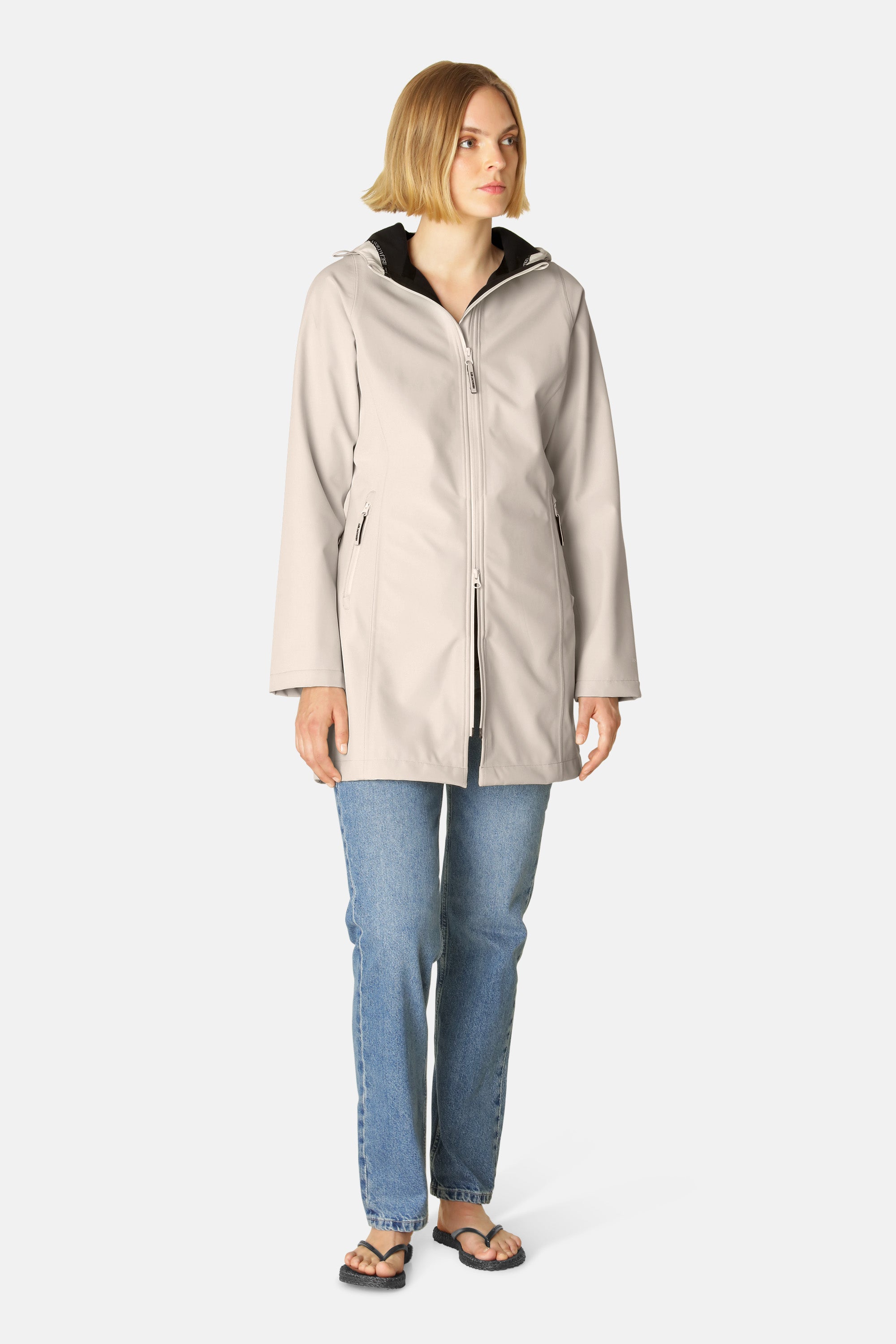 Ilse Jacobsen Hornbæk Rain Regenmantel Raincoat 132 Bleached Sand